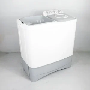 Astron DT7584 Twin Tub Washing Machine - Gray | 7.5kg | Wash & Dry | Heavy Duty